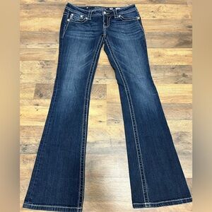 Miss Me Y2K Women's Blue Jeans Boot Cut size 28